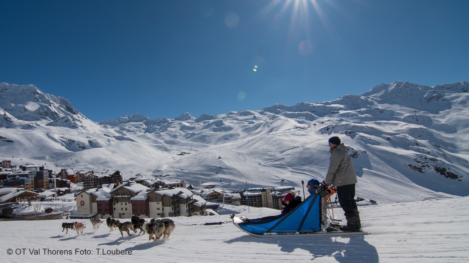 Firmatur til Val Thorens med ski in ski out og alpine opplevelser