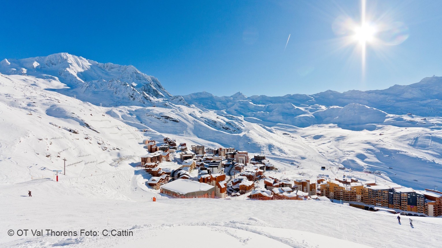 Firmatur til Val Thorens med ski og opplevelser i Alpene