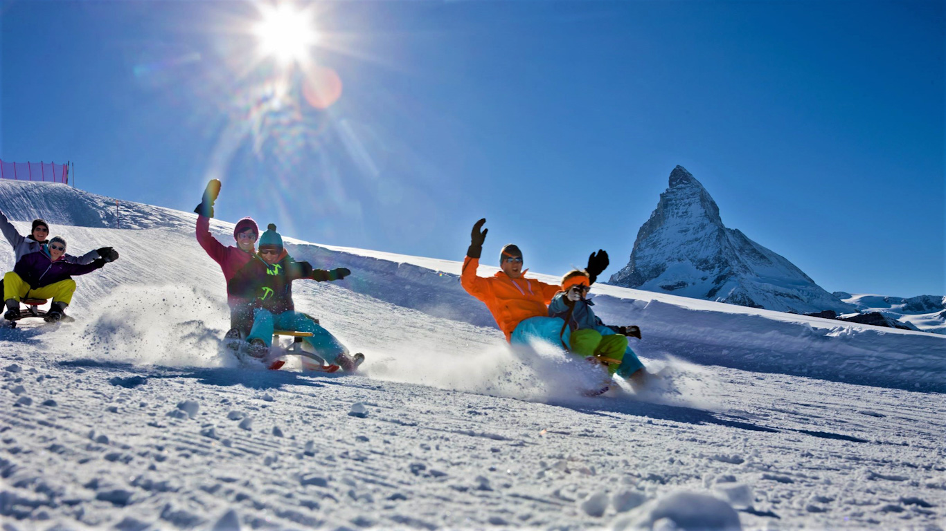 Firmatur til Zermatt med utsikt mot Matterhorn og alpine opplevelser