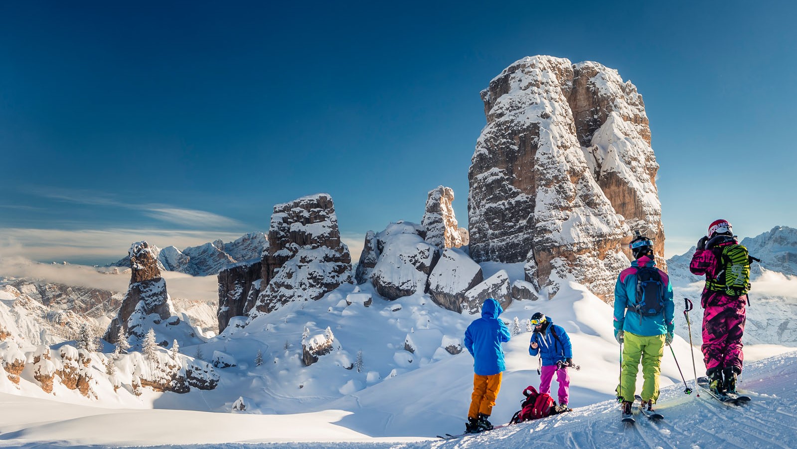 Firmatur til Cortina d’Ampezzo med alpine opplevelser i Dolomittene