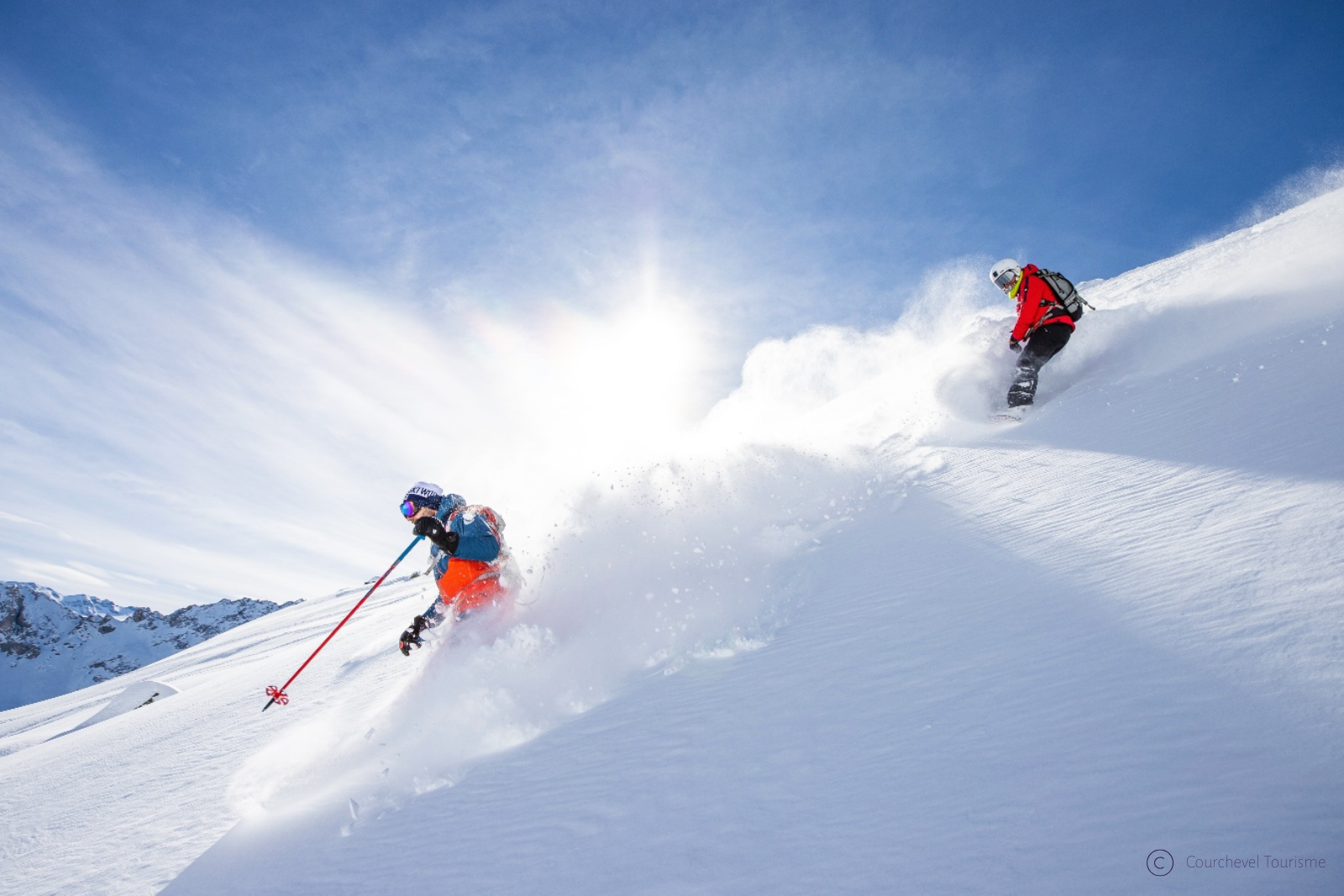 Opplev skikjøring, luftballong og spektakulære naturopplevelser i Courchevel.